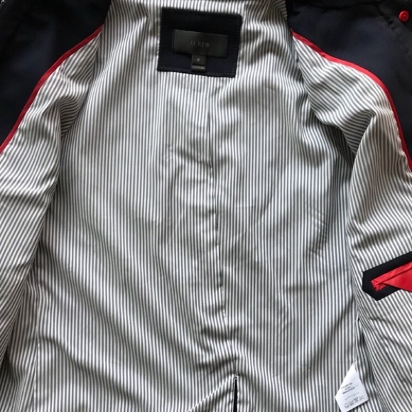 J. Crew Preppy Blue Blazer gold buttons - Picture 10 of 16